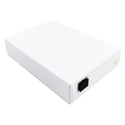 시간 5 년 2 코어 SC APC FTTH 네트워크용 플라스틱 광섬유 전면판 소켓 패널