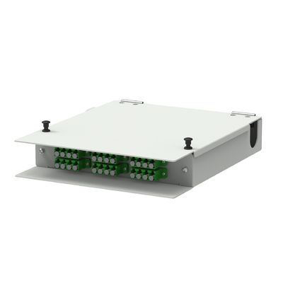 냉 laminated 강철 네트워크 ODN 전력 LC APC 유형 12 코어 광섬유 FTTH 터미널 박스