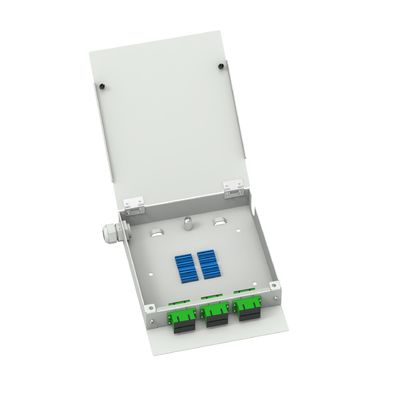 4 코어 플라스틱 광섬유 안면판 소켓 패널 실내 FTTH 네트워크 5- 한저우
