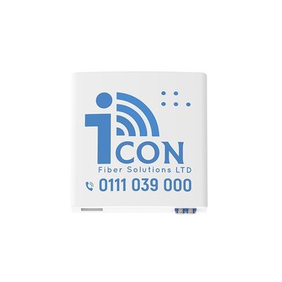 2 코어 LC UPC 플라스틱 광섬유 FTTH 네트워크의 실내용 소켓 패널